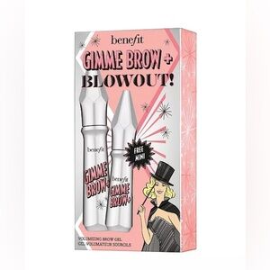 BENEFIT GIMME BROW BLOWOUT! EYEBROW GEL SET - WARM GOLDEN BLONDE (NEW WITH TAGS)
